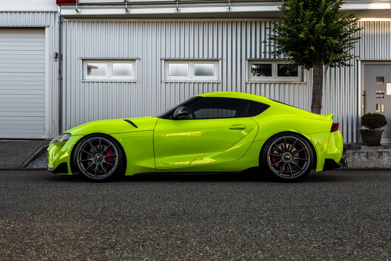 Lime green supra store